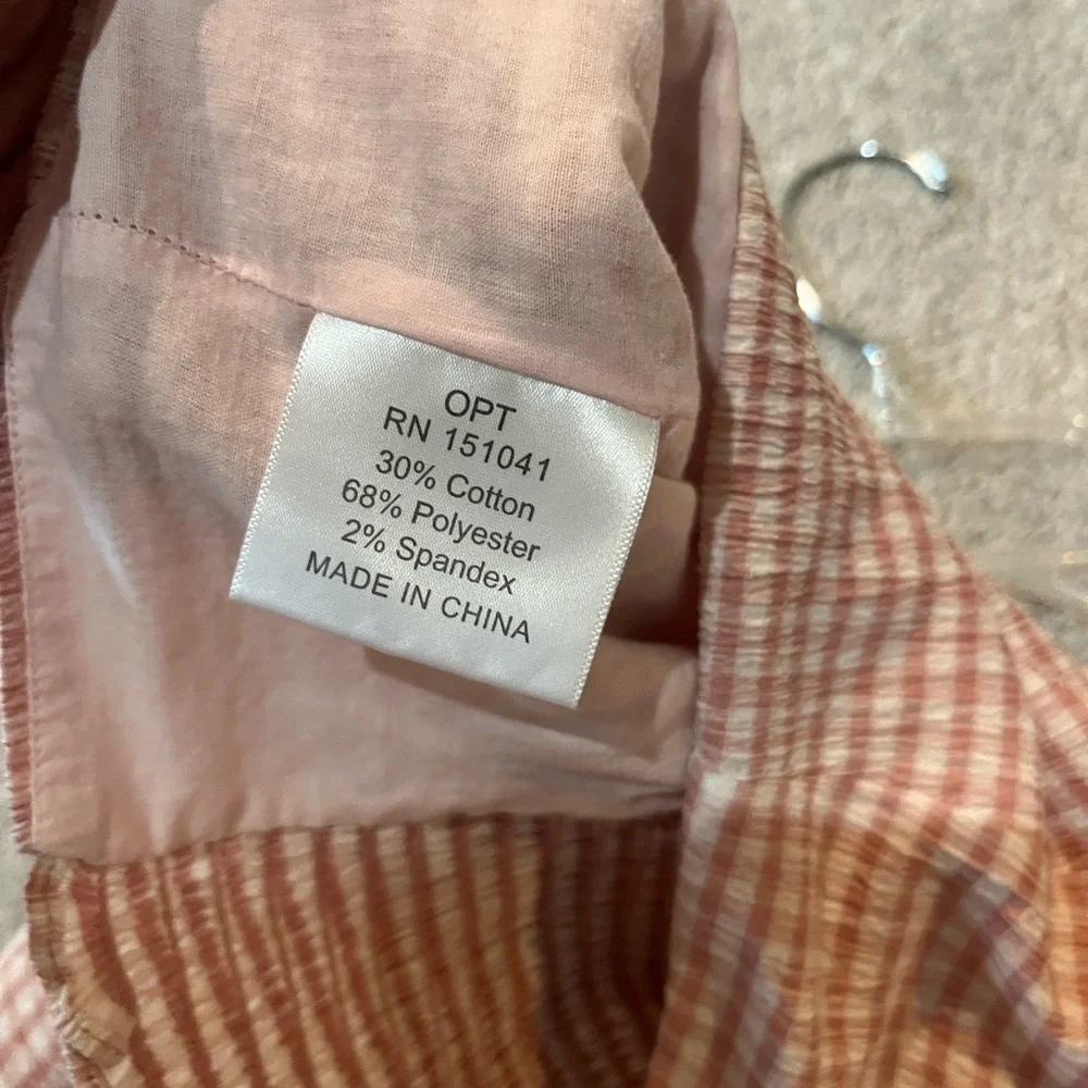 O.P.T Sana Two-Piece Set in Gingham Pink - Picture 14 of 15